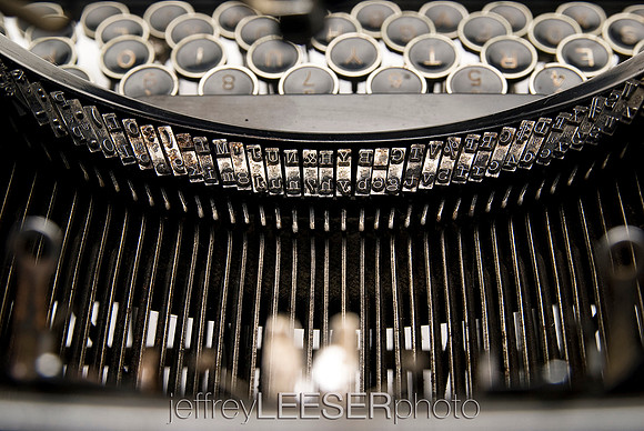 STOCK Antique Typewriter